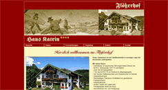 Desktop Screenshot of floesserhof-wallgau.de